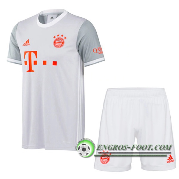 Engros-foot: Jeu Ensemble Maillot Foot Bayern Munich Exterieur + Short 2020/2021 Thailande