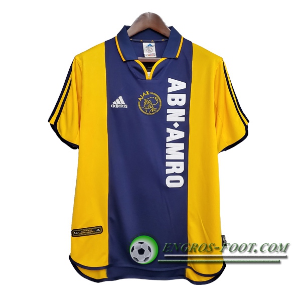 Engros-foot: Maillot de Foot AFC Ajax Retro Exterieur 2000/2001 Thailande