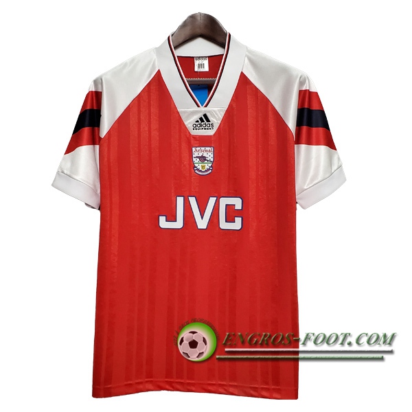 Engros-foot: Maillot de Foot Arsenal Retro Domicile 1992/1993 Thailande