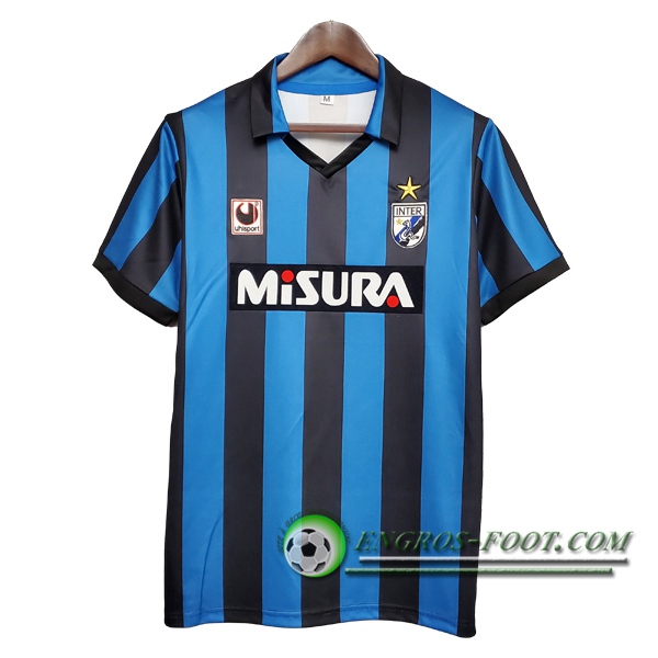 Engros-foot: Maillot de Foot Inter Milan Retro Domicile 1988/1990 Thailande