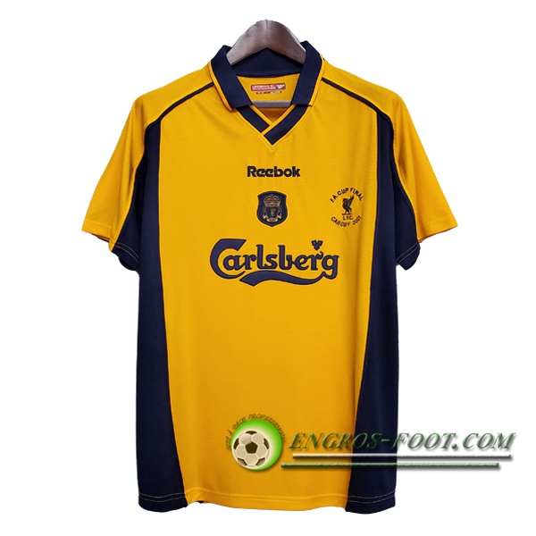 Engros-foot: Maillot de Foot FC Liverpool Retro Exterieur 2000/2001 Thailande