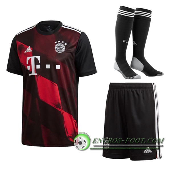 Engros-foot: Jeu Ensemble Maillot Bayern Munich Third (Short+Chaussettes) 2020/2021 Thailande