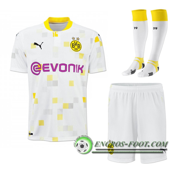 Engros-foot: Jeu Ensemble Maillot Dortmund BVB Third (Short+Chaussettes) 2020/2021 Thailande