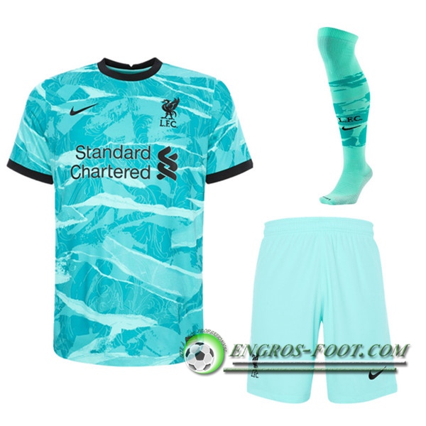 Engros-foot: Jeu Ensemble Maillot FC Liverpool Exterieur (Short+Chaussettes) 2020/2021 Thailande