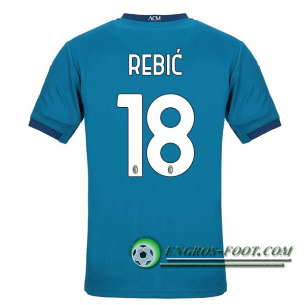 Engros-foot: Jeu Maillot de Foot Milan AC (REBIC 18) Third 2020/2021 Thailande