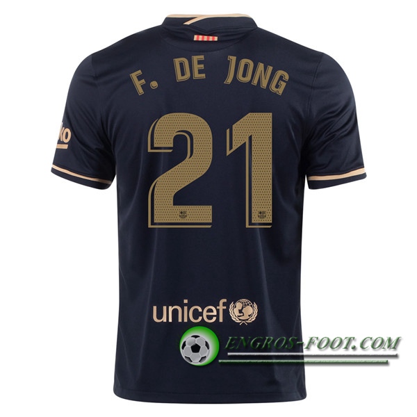 Engros-foot: Jeu Maillot de Foot FC Barcelone (F.DE JONG 21) Exterieur 2020/2021 Thailande