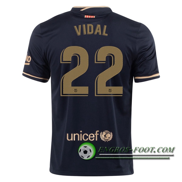 Engros-foot: Jeu Maillot de Foot FC Barcelone (VIDAL 22) Exterieur 2020/2021 Thailande