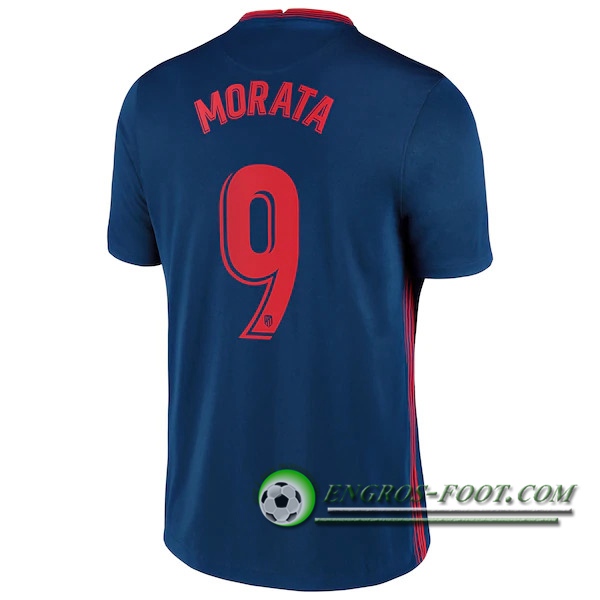 Engros-foot: Jeu Maillot de Foot Atletico Madrid (Morata 9) Exterieur 2020/2021 Thailande