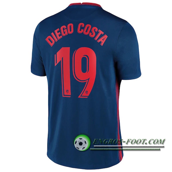 Engros-foot: Jeu Maillot de Foot Atletico Madrid (Diego Costa 19) Exterieur 2020/2021 Thailande