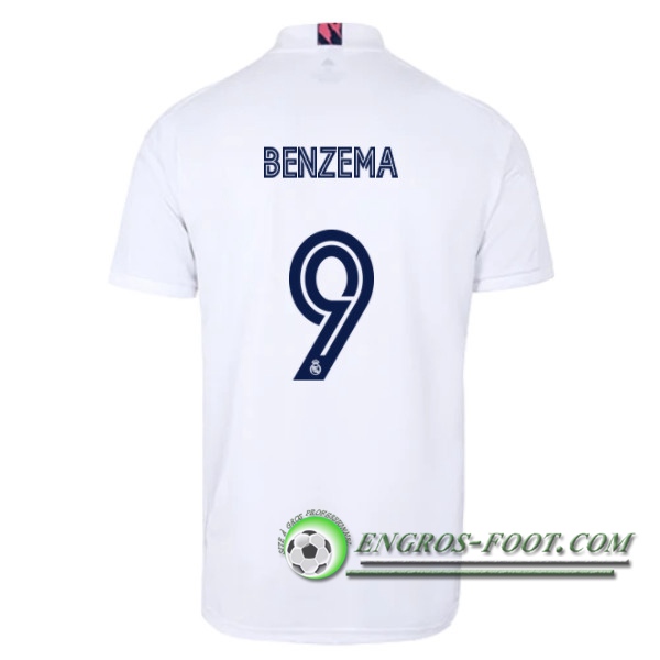 Engros-foot: Jeu Maillot de Foot Real Madrid (BENZEMA 9) Domicile 2020/2021 Thailande