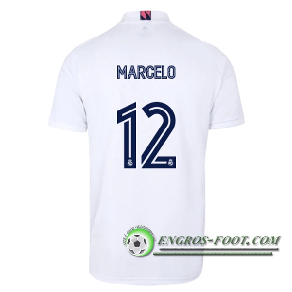 Engros-foot: Jeu Maillot de Foot Real Madrid (MARCELO 12) Domicile 2020/2021 Thailande