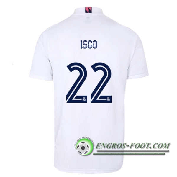 Engros-foot: Jeu Maillot de Foot Real Madrid (ISCO 22) Domicile 2020/2021 Thailande