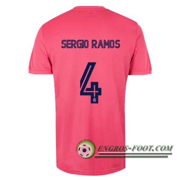 Engros-foot: Jeu Maillot de Foot Real Madrid (SERGIO RAMOS 4) Exterieur 2020/2021 Thailande