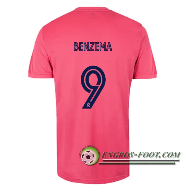 Engros-foot: Jeu Maillot de Foot Real Madrid (BENZEMA 9) Exterieur 2020/2021 Thailande