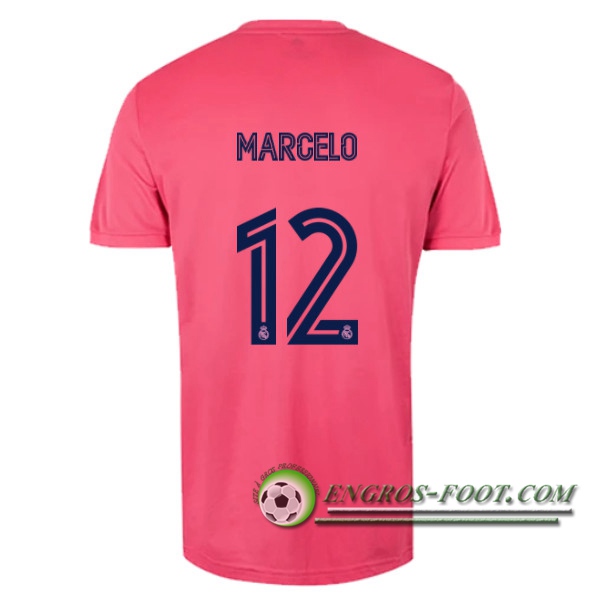 Engros-foot: Jeu Maillot de Foot Real Madrid (MARCELO 12) Exterieur 2020/2021 Thailande