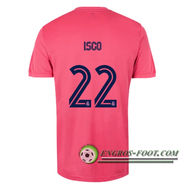 Engros-foot: Jeu Maillot de Foot Real Madrid (ISCO 22) Exterieur 2020/2021 Thailande