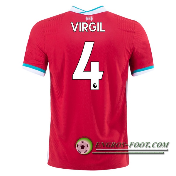 Engros-foot: Jeu Maillot de Foot FC Liverpool (VIRGIL 4) Domicile 2020/2021 Thailande