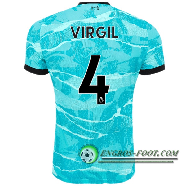 Engros-foot: Jeu Maillot de Foot FC Liverpool (VIRGIL 4) Exterieur 2020/2021 Thailande