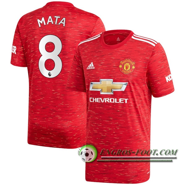 Engros-foot: Jeu Maillot de Foot Manchester United (Mata 8) Domicile 2020/2021 Thailande