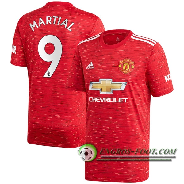 Engros-foot: Jeu Maillot de Foot Manchester United (Martial 9) Domicile 2020/2021 Thailande