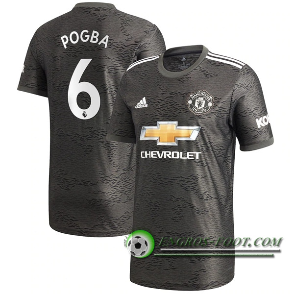 Engros-foot: Jeu Maillot de Foot Manchester United (Pogba 6) Exterieur 2020/2021 Thailande