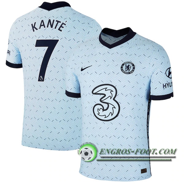 Engros-foot: Jeu Maillot de Foot FC Chelsea (Kanté 7) Exterieur 2020/2021 Thailande