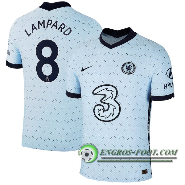 Engros-foot: Jeu Maillot de Foot FC Chelsea (Lampard 8) Exterieur 2020/2021 Thailande