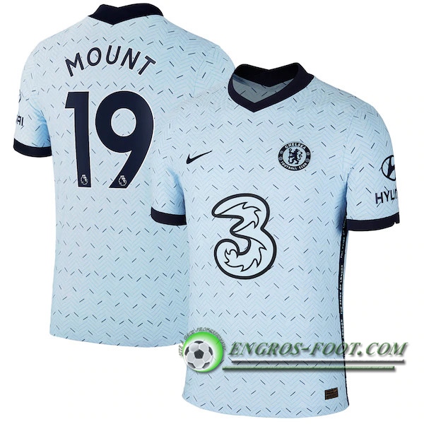 Engros-foot: Jeu Maillot de Foot FC Chelsea (Mount 19) Exterieur 2020/2021 Thailande