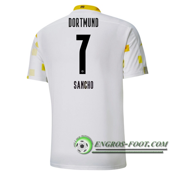 Engros-foot: Jeu Maillot de Foot Dortmund BVB (SANCHO 7) Third 2020/2021 Thailande