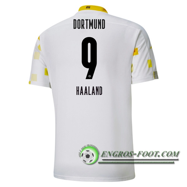 Engros-foot: Jeu Maillot de Foot Dortmund BVB (HAALAND 9) Third 2020/2021 Thailande