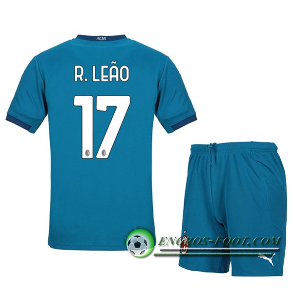 Engros-foot: Maillot de Foot Milan AC (R.LEAO 17) Enfants Third 2020/2021 Thailande