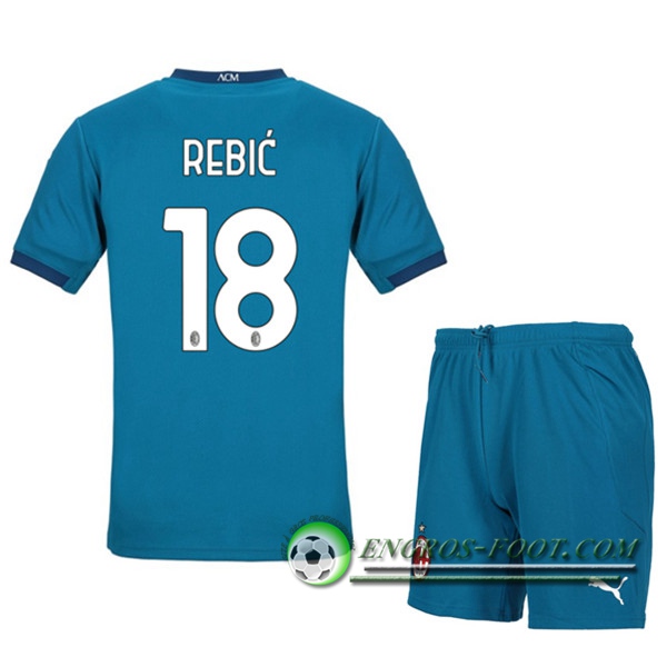 Engros-foot: Maillot de Foot Milan AC (REBIC 18) Enfants Third 2020/2021 Thailande