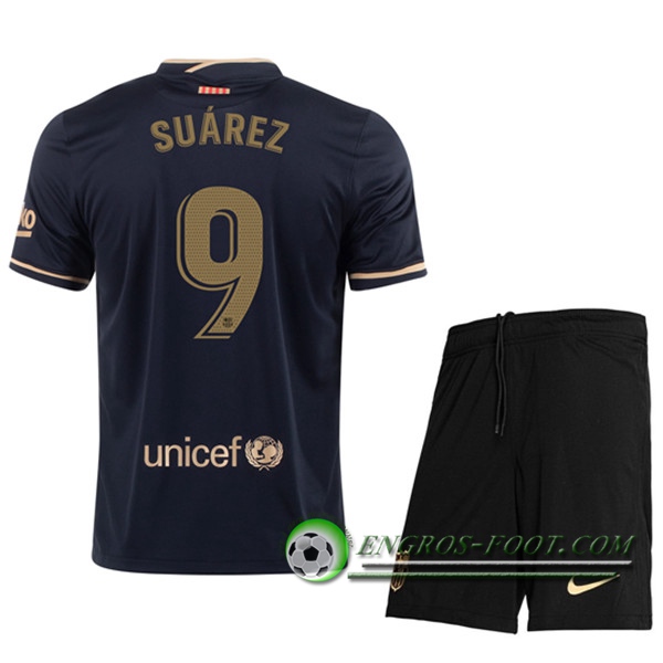 Engros-foot: Maillot de Foot FC Barcelone (SUAREZ 9) Enfants Exterieur 2020/2021 Thailande