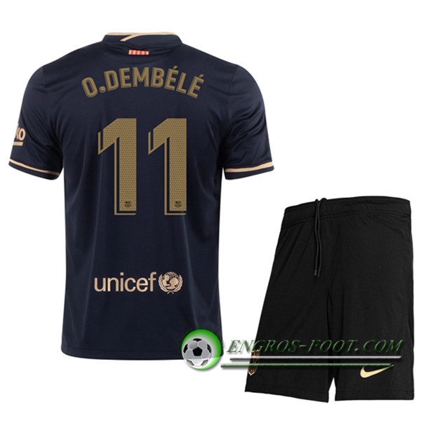 Engros-foot: Maillot de Foot FC Barcelone (O.DEMBELE 11) Enfants Exterieur 2020/2021 Thailande