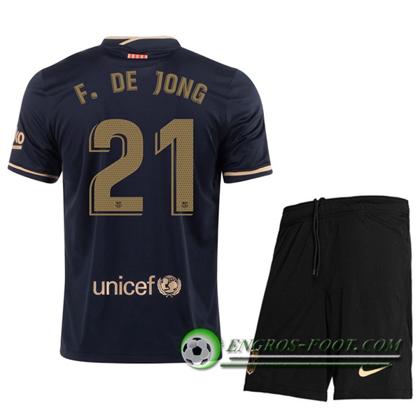 Engros-foot: Maillot de Foot FC Barcelone (F.DE JONG 21) Enfants Exterieur 2020/2021 Thailande