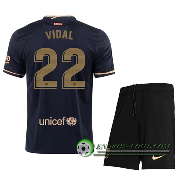 Engros-foot: Maillot de Foot FC Barcelone (VIDAL 22) Enfants Exterieur 2020/2021 Thailande