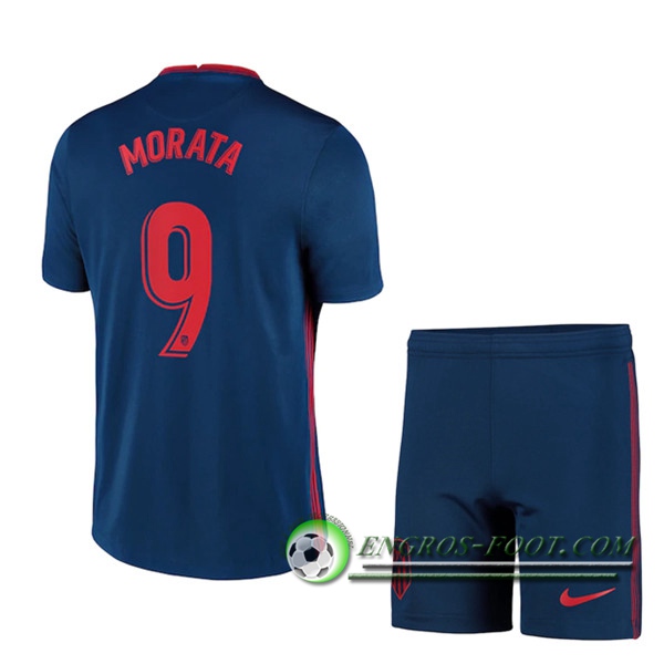 Engros-foot: Maillot de Foot Atletico Madrid (Morata 9) Enfants Exterieur 2020/2021 Thailande