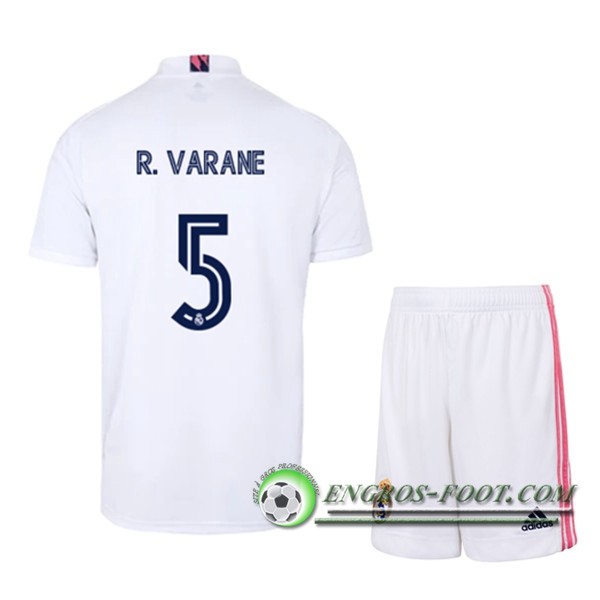 Engros-foot: Maillot de Foot Real Madrid (ZIDANE 5) Enfants Domicile 2020/2021 Thailande