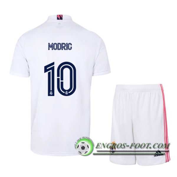 Engros-foot: Maillot de Foot Real Madrid (MODRIC 10) Enfants Domicile 2020/2021 Thailande