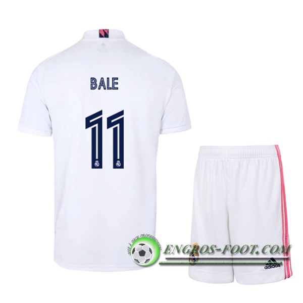 Engros-foot: Maillot de Foot Real Madrid (BALE 11) Enfants Domicile 2020/2021 Thailande