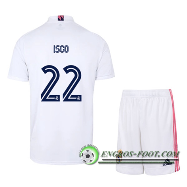 Engros-foot: Maillot de Foot Real Madrid (ISCO 22) Enfants Domicile 2020/2021 Thailande