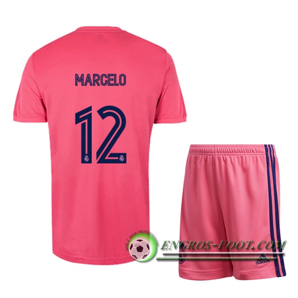 Engros-foot: Maillot de Foot Real Madrid (MARCELO 12) Enfants Exterieur 2020/2021 Thailande