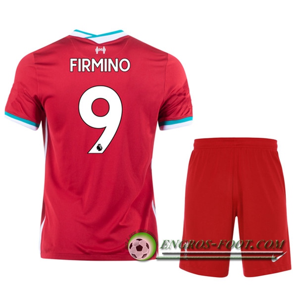 Engros-foot: Maillot de Foot FC Liverpool (FIRMINO 9) Enfants Domicile 2020/2021 Thailande