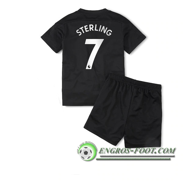 Engros-foot: Maillot de Foot Manchester City (Sterling 7) Enfants Exterieur 2020/2021 Thailande