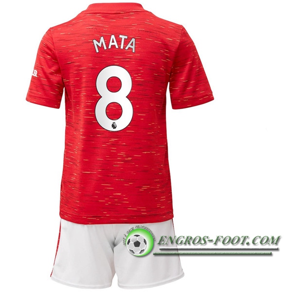 Engros-foot: Maillot de Foot Manchester United (Mata 8) Enfants Domicile 2020/2021 Thailande