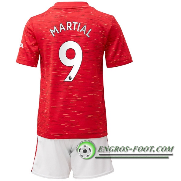 Engros-foot: Maillot de Foot Manchester United (Martial 9) Enfants Domicile 2020/2021 Thailande