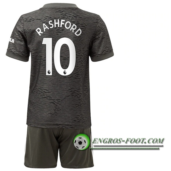 Engros-foot: Maillot de Foot Manchester United (Rashford 10) Enfants Exterieur 2020/2021 Thailande