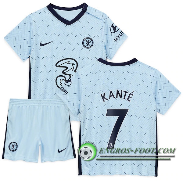 Engros-foot: Maillot de Foot FC Chelsea (Kanté 7) Enfants Exterieur 2020/2021 Thailande