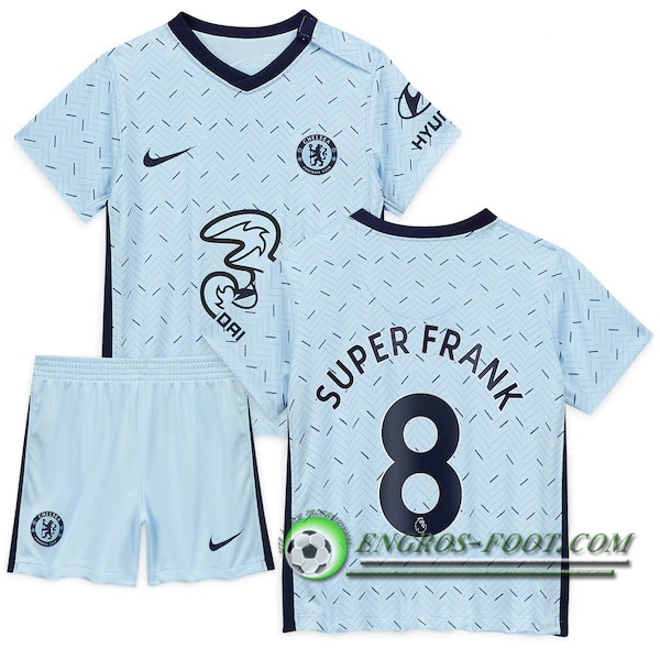 Engros-foot: Maillot de Foot FC Chelsea (Lampard 8) Enfants Exterieur 2020/2021 Thailande