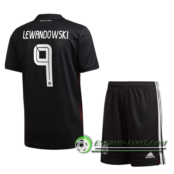 Engros-foot: Maillot de Foot Bayern Munich (Lewandowski 9) Enfants Third 2020/2021 Thailande